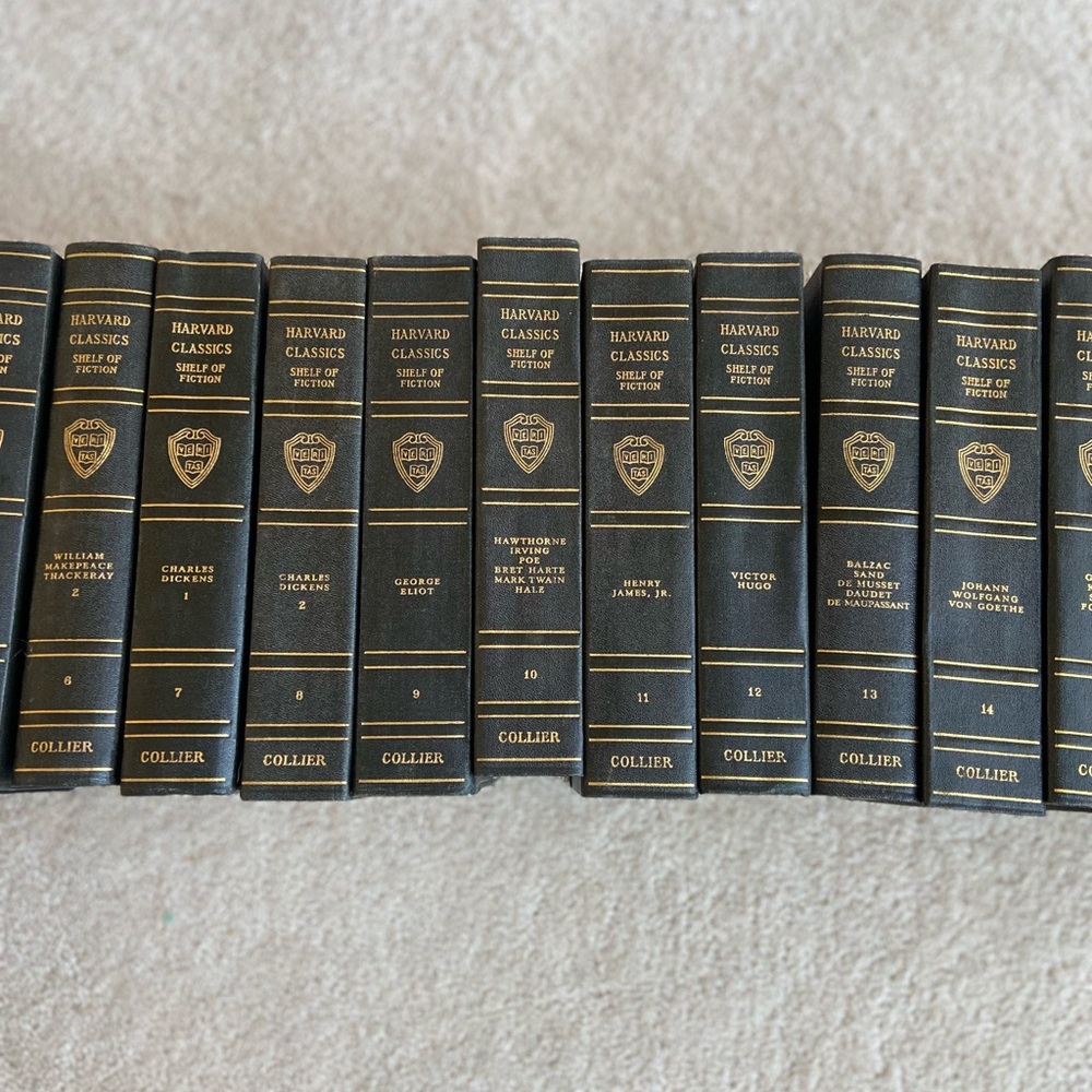 Harvard Classics Book Set 1-20 Copyright 1917 - Picture 2 of 8